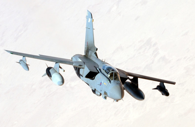 Royal Air Force (RAF) GR4 Tornado fighter - public domain image