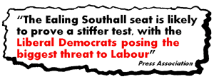 Press Association Quote On Ealing Southall By Election