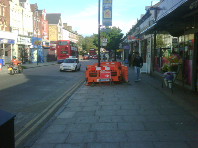 More pothole repairs on Stroud Green Road
