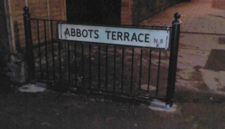 Abbots Terrace - replaced and improved railings