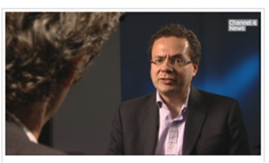 Channel 4 interview screenshot
