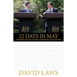 22 Days in May by David Laws - book cover