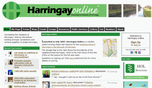 Harringay Online screenshot