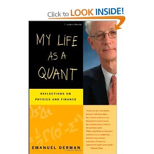 My Life As A Quant - book cover