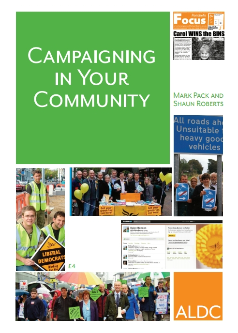 Campaigning in your community book cover