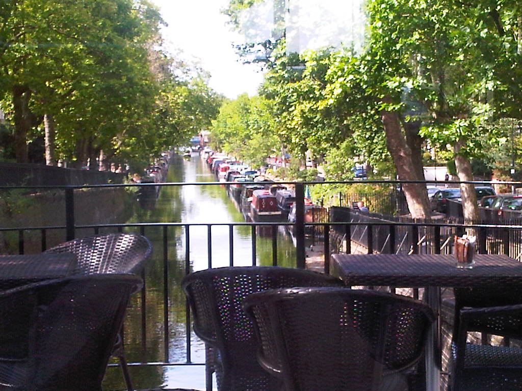 View from Café Laville, Little Venice, London
