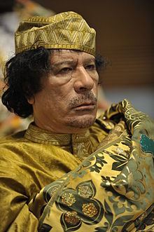 Colonel Muamma al Gaddafi