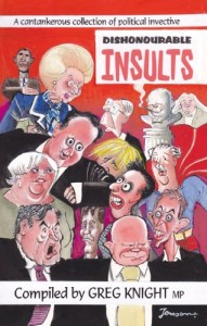 Dishonourable Insults by Greg Knight - book cover