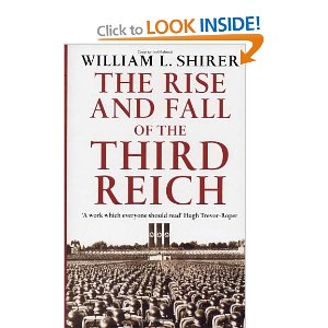 William L Shirer Rise and Fall of the Third Reich - book cover