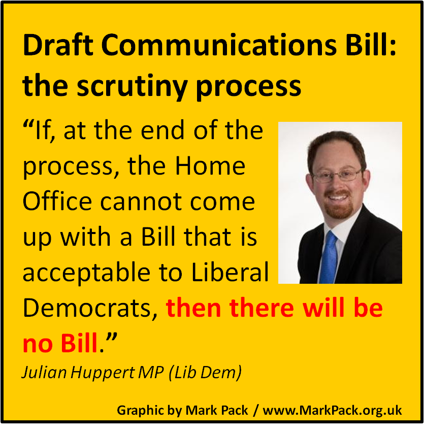 Julian Huppert on Communications Data Bill