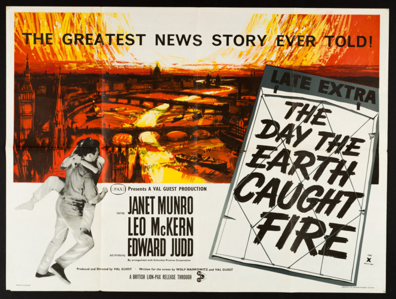 The Day The Earth Caught Fire - movie poster