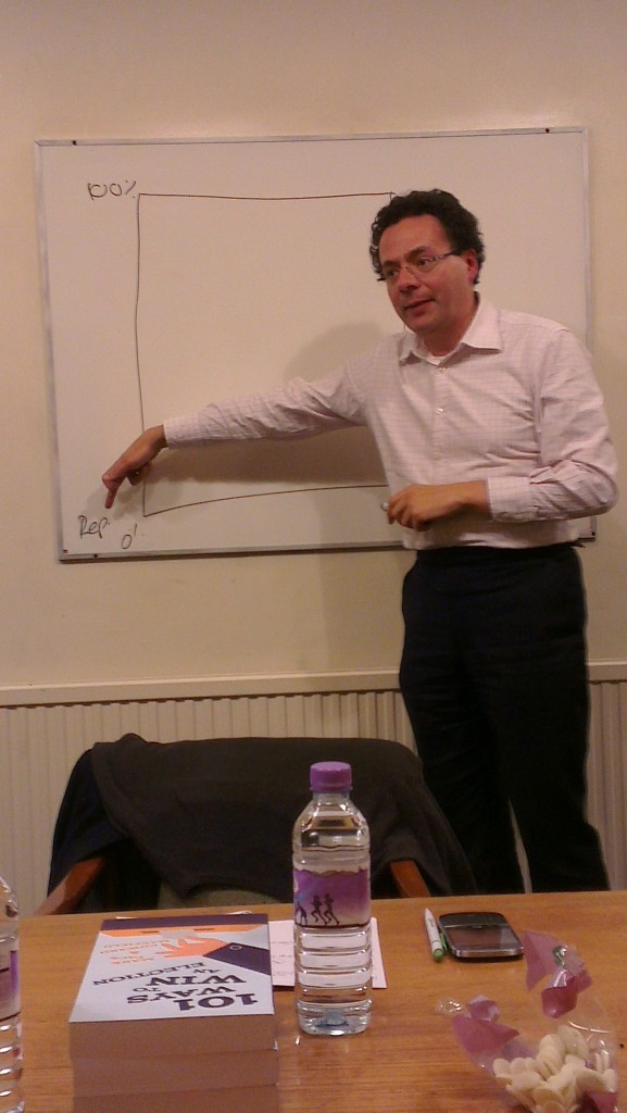 Mark Pack speaking at Oxford University