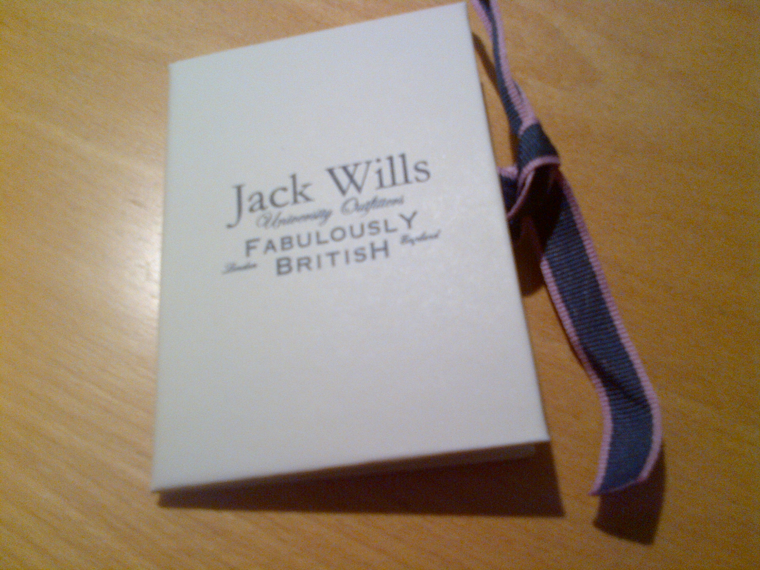 Jack Wills gift card