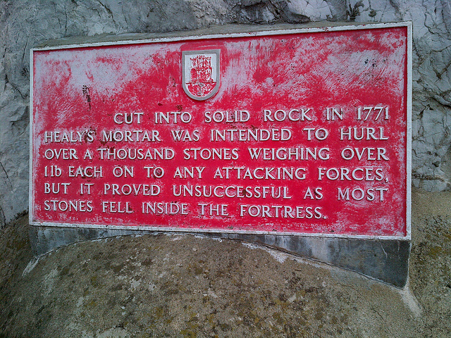 Healy's Mortar, Gibraltar