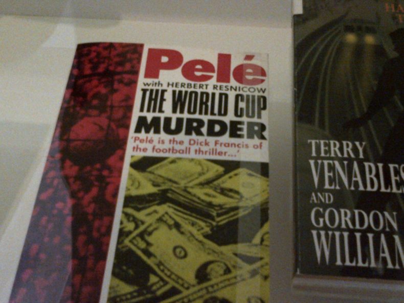 I never knew Pele doubled as a would-be Agatha Christie
