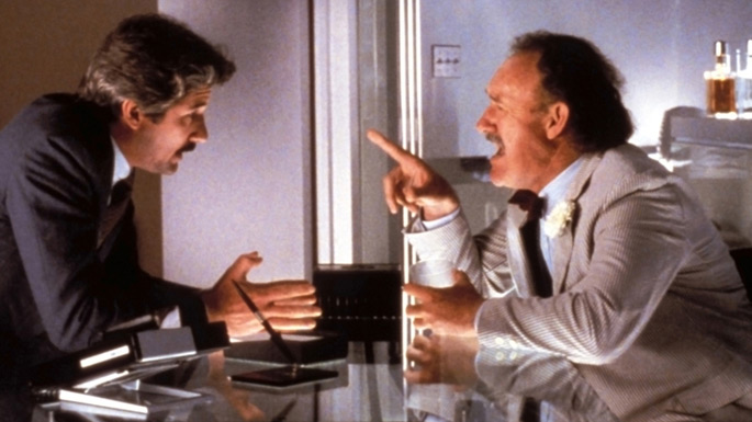 Power - scene featuring Richard Gere and Gene Hackman