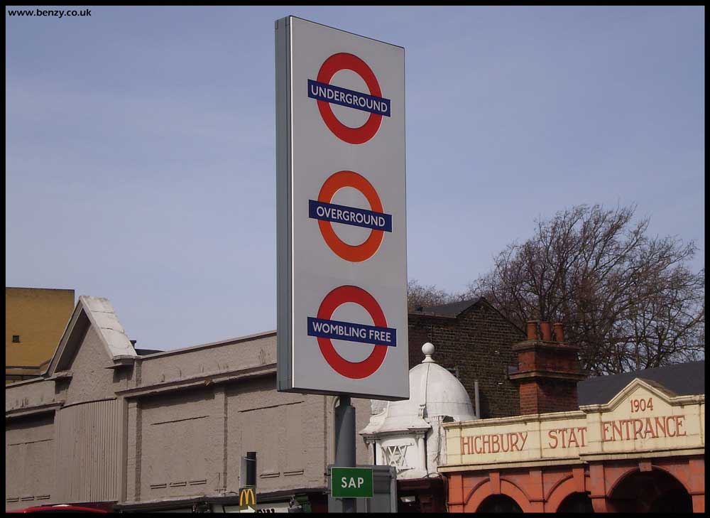 Photoshopped Tube sign from benzy.co.uk