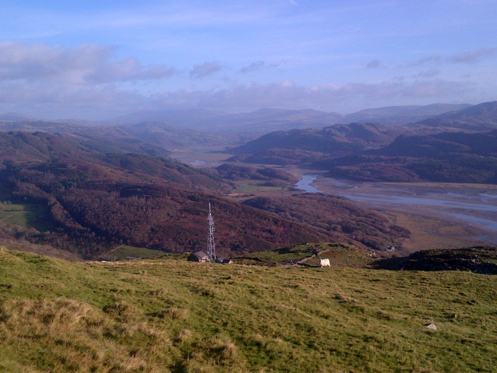 Barmouth: view over Mawddach Estuary