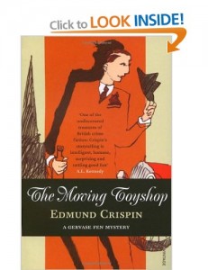 The Moving Toyshop by Edmund Crispin - book cover