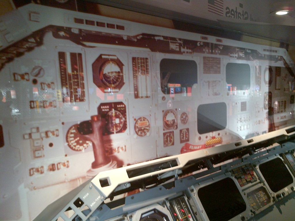 Shuttle control panel