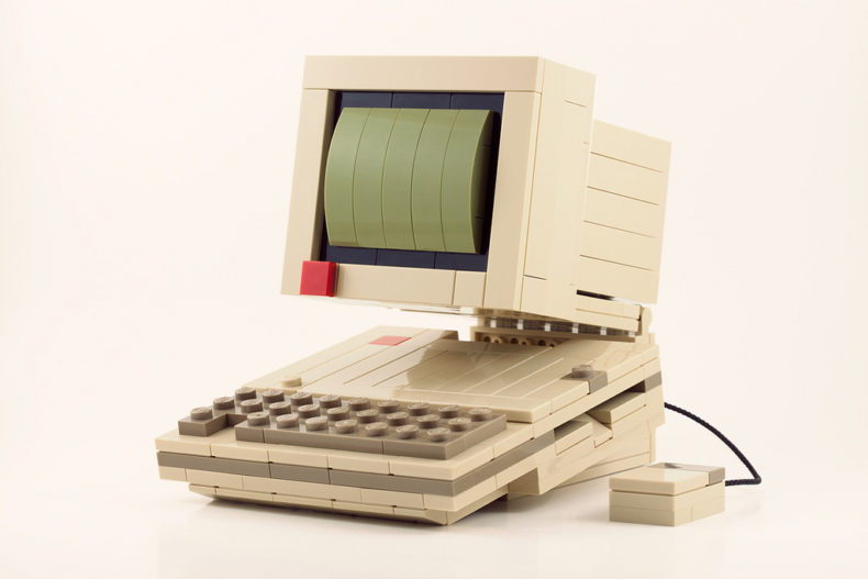 Old PC made from Lego