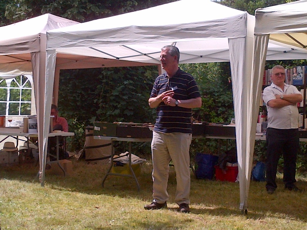 Mike Thornton MP at Sutton Liberal Democrats summer party