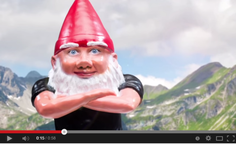 Austrian Social Democratic Party election video - with gnome
