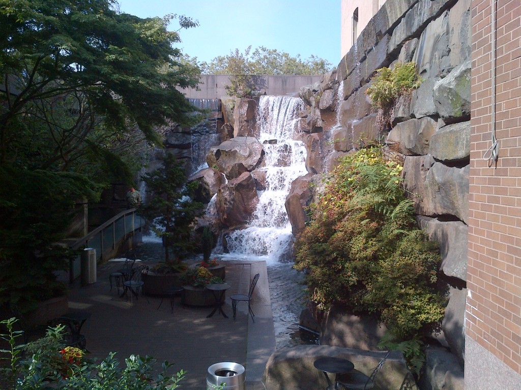 Seattle's Waterfall Garden