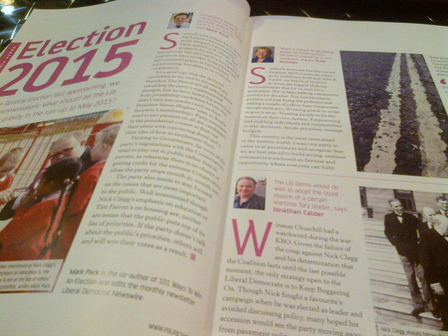 The House magazine feature on the Liberal Democrats