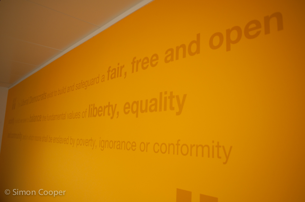 Liberal Democrat HQ - Great George Street - preamble to party constitution