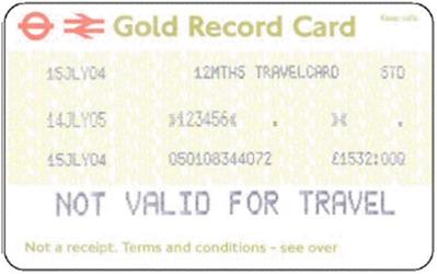 Gold record card. Image courtesy of http://www.raileasy.co.uk/information/rail-cards/gold-card
