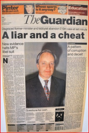 Neil Hamilton - a liar and a cheat
