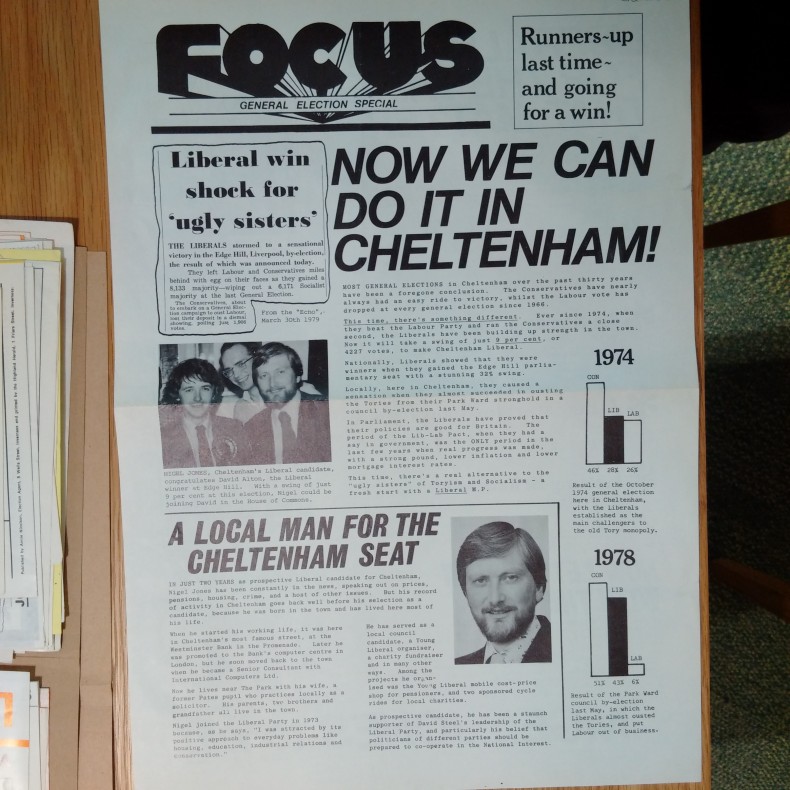 Nigel Jones - Cheltenham - 1979