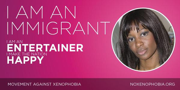 I am an immigrant poster