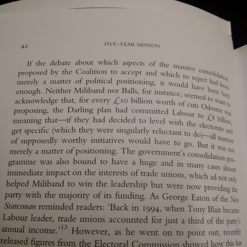 Tim Bale's book on Ed Miliband