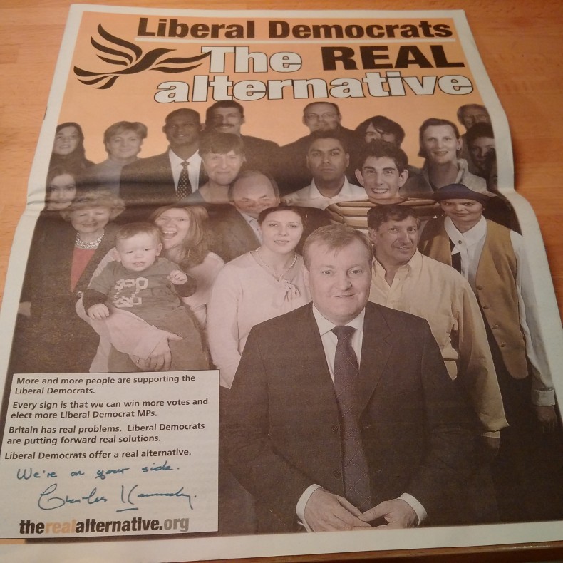 2005 Liberal Democrat general election manifesto cover