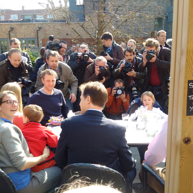 General Election 2015: Nick Clegg's campaign tour reaches Kingston, and a meeting with local parents