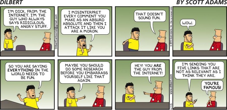 Dilbert - Dick from the internet