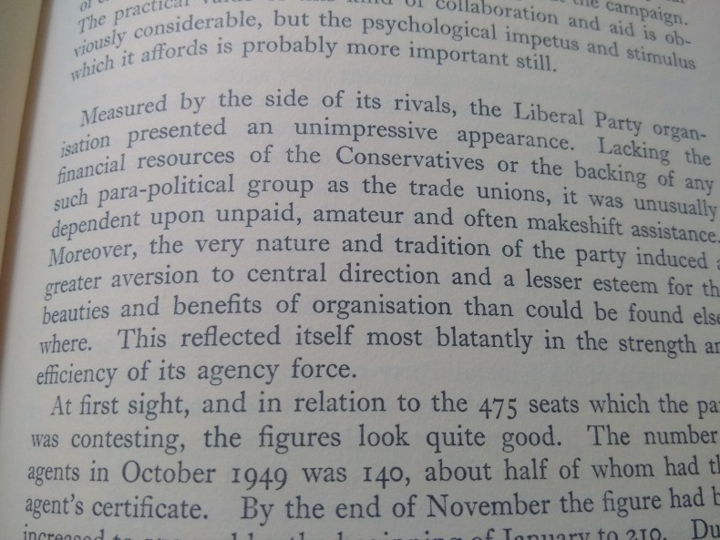 Extract from The General Election of 1950