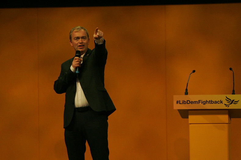 Tim Farron at Lib Dem Bournemouth 2015 conference. Image courtesy of the Lib Dems CC BY-ND 2.0