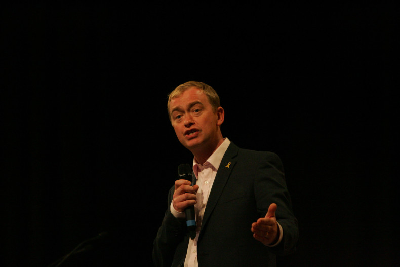 Tim Farron at Lib Dem conference in Bournemouth. Photo courtesy of the Lib Dems CC BY-ND 2.0