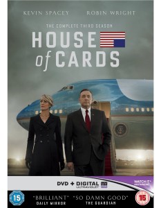 House of Cards Season 3 - DVD cover