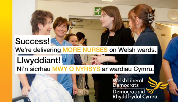 Welsh Lib Dems nurses success