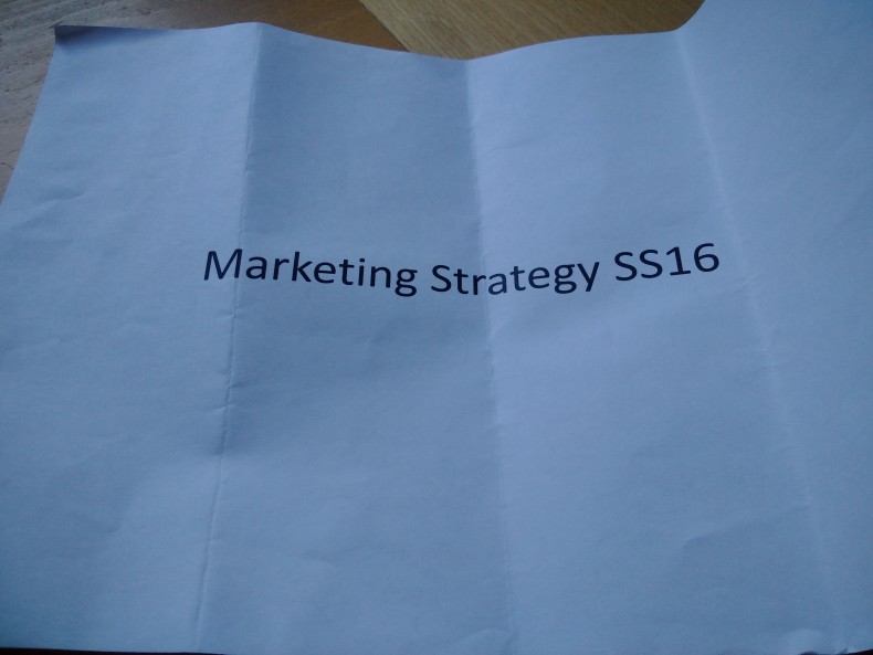 Marketing strategy slide