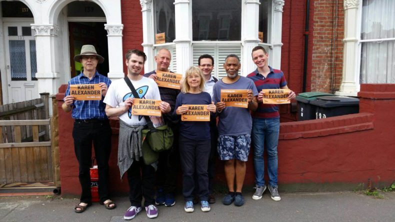 Harringay by-election campaign team