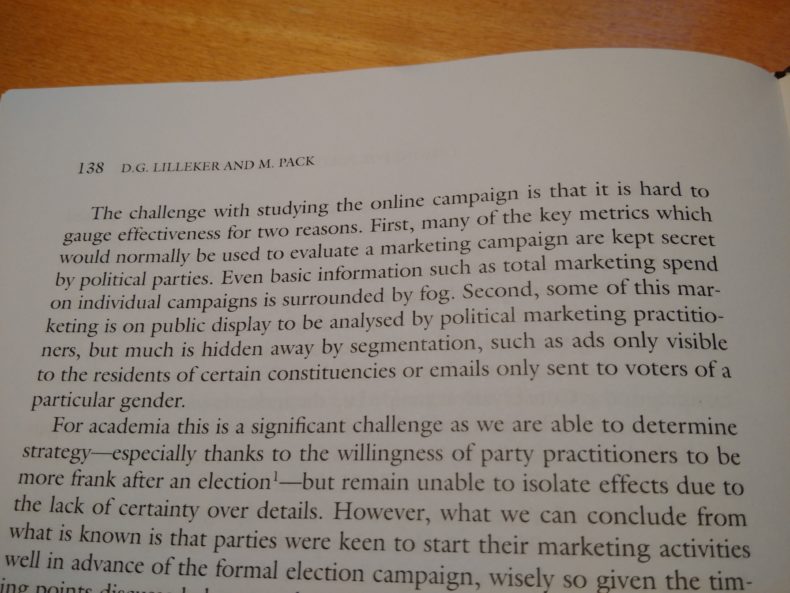 Political Marketing and the 2015 UK General Election - extract 2