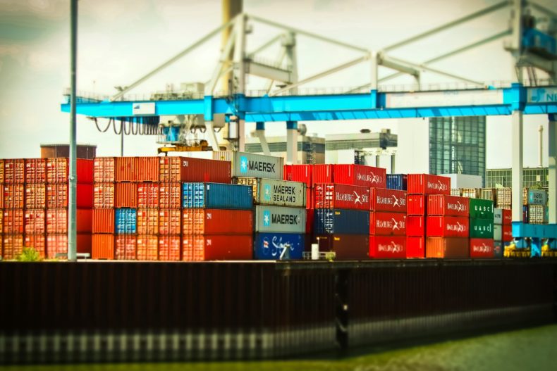 A container port - CC0 Public Domain