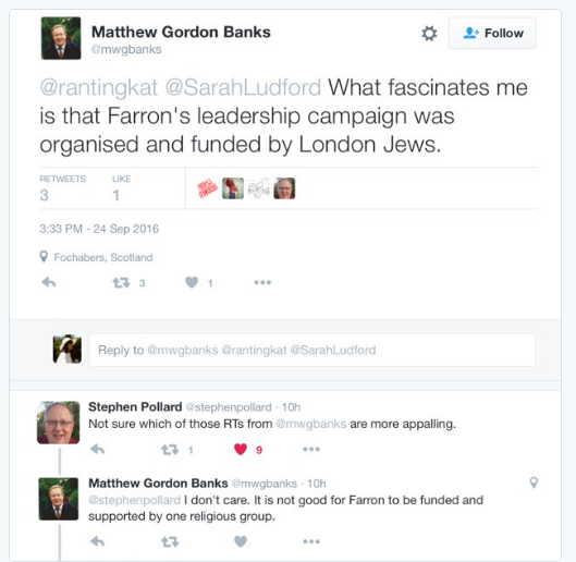 Matthew Gordon Banks Tweets