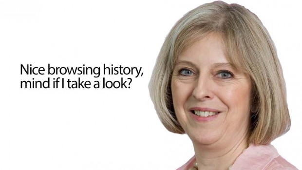 Theresa May - Nice browsing history, mind if I take a look?