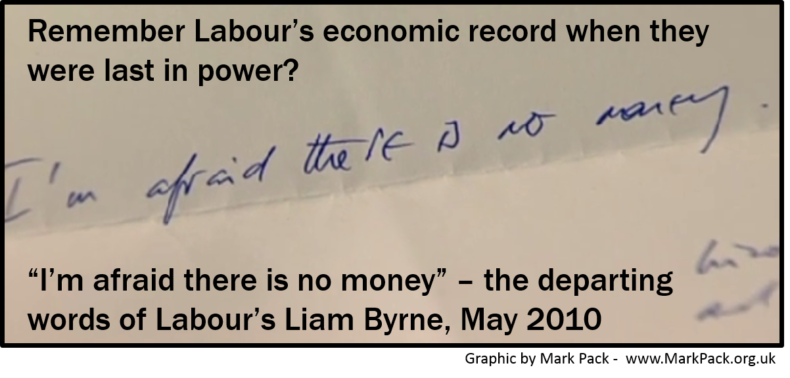 Liam Byrne 'there is no money left' note
